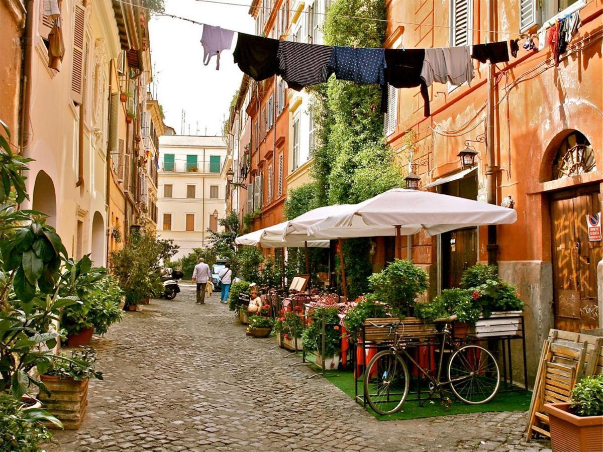 Monolocale Con Piscina A Trastevere Appartement Rome Buitenkant foto