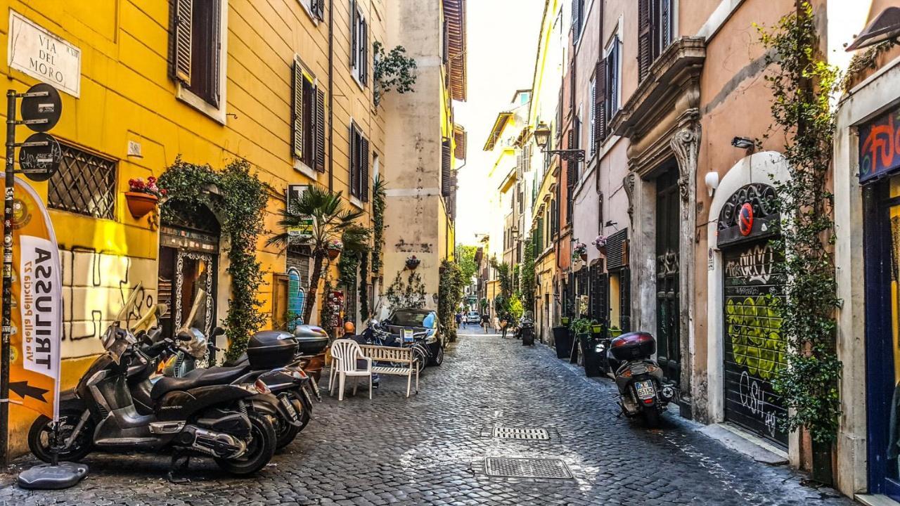 Monolocale Con Piscina A Trastevere Appartement Rome Buitenkant foto