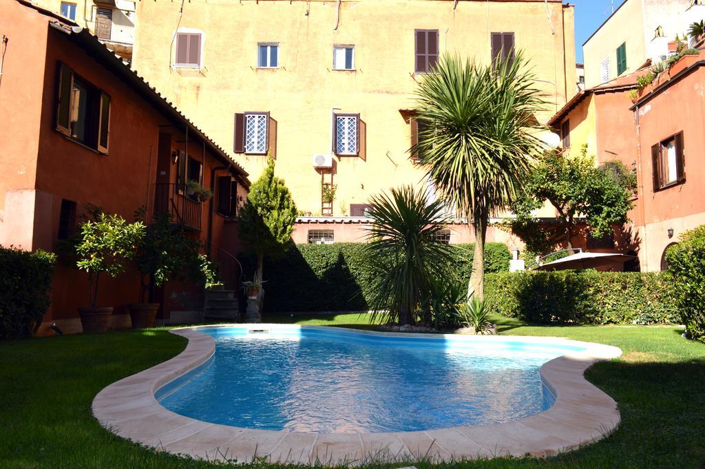 Monolocale Con Piscina A Trastevere Appartement Rome Buitenkant foto